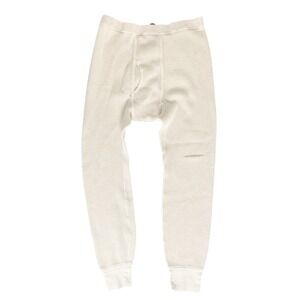 Vintage 70s Saugatuck Dry Goods Thermal Long Johns Waffle Knit Pants‎ L